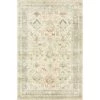 Rosette Beige/Multi 7 ft. 6 in. x 9 ft. 6 in. Traditional Polyester Pile Runner Rug by LOLOI II