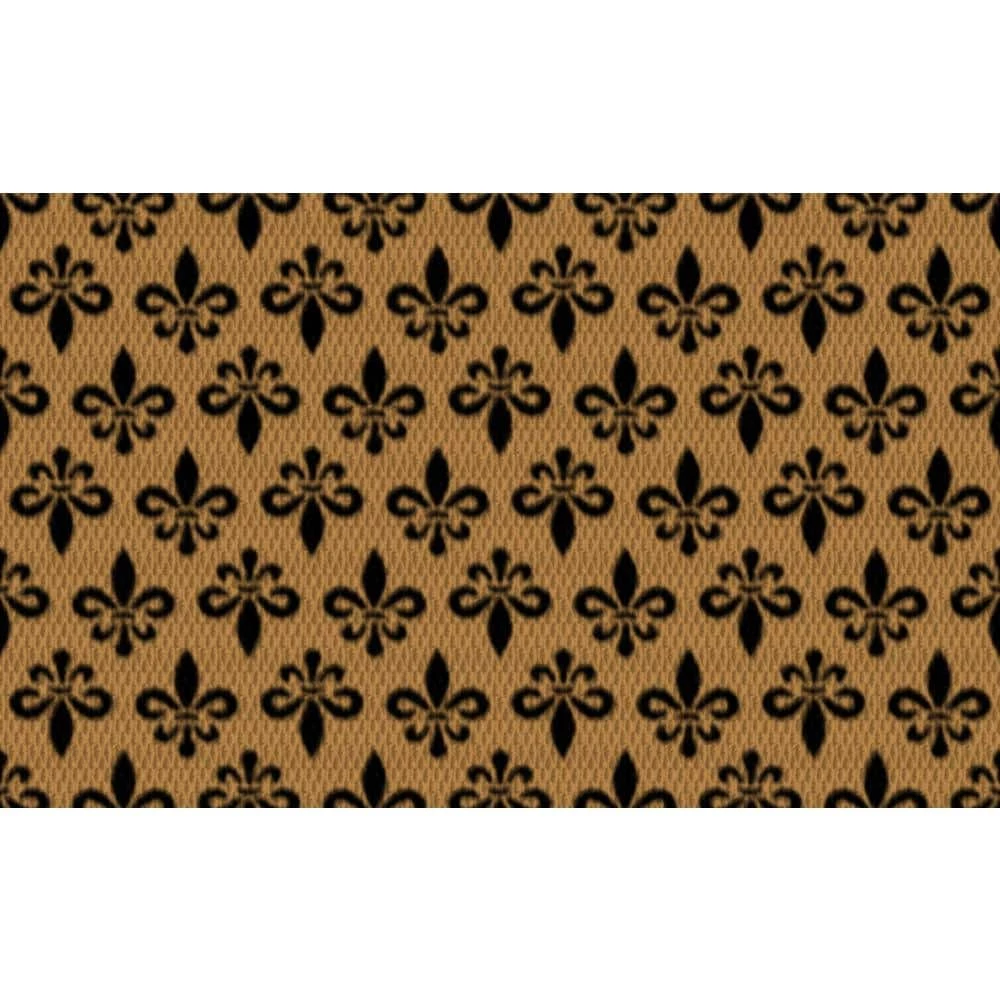 ReSisal Fluer Field Black 22 in. x 34 in. Recycled Polyester Indoor Outdoor Door Mat by Bungalow Flooring 1 ReSisal Fluer Field Black 22 in. x 34 in. Recycled Polyester Indoor Outdoor Door Mat by Bungalow Flooring