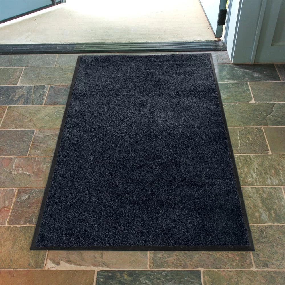 Dirt Stopper Supreme 36 in. x 72 in. Door Mat Black by Bungalow Flooring 2 Dirt Stopper Supreme 36 in. x 72 in. Door Mat Black by Bungalow Flooring - Image 2
