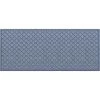 Aqua Shield Cordova Bluestone 35 in. x 85 in. PET Polyester Door Mat by Bungalow Flooring