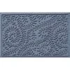 Aqua Shield Boxwood Bluestone 23 in. x 35 in. PET Polyester Door Mat by Bungalow Flooring