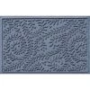 Aqua Shield Boxwood Bluestone 22 in. x 60 in. PET Polyester Door Mat Runner Rug by Bungalow Flooring