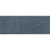Aqua Shield Lattice Bluestone 22 in. x 60 in. PET Polyester Indoor Outdoor Door Mat by Bungalow Flooring