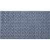 Aqua Shield Dogwood Leaf Bluestone 45 in. x 70 in. PET Polyester Door Mat by Bungalow Flooring