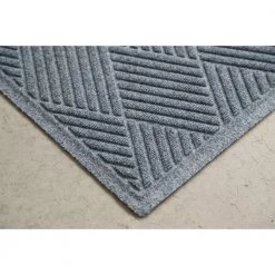 Aqua Shield Diamonds Bluestone 23 in. x 35 in. PET Polyester Door Mat by Bungalow Flooring -Bungalow Flooring Store bluestone bungalow flooring door mats 844580023 40 1000