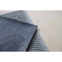 Aqua Shield Diamonds Bluestone 23 in. x 35 in. PET Polyester Door Mat by Bungalow Flooring -Bungalow Flooring Store bluestone bungalow flooring door mats 844580023 66 1000