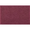 Aqua Shield Diamonds Bordeaux 23 in. x 35 in. PET Polyester Door Mat by Bungalow Flooring