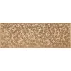 Aqua Shield Boxwood Camel 30 in. x 98 in. PET Polyester Door Mat Runner Rug by Bungalow Flooring