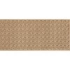 Aqua Shield Dogwood Leaf Camel 22 in. x 60 in. PET Polyester Door Mat Runner Rug by Bungalow Flooring