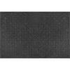 Aqua Shield Cordova Charcoal 45 in. x 70 in. PET Polyester Door Mat by Bungalow Flooring