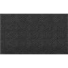 Aqua Shield Diamonds Charcoal 35 in. x 59 in. PET Polyester Door Mat by Bungalow Flooring