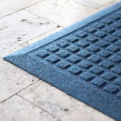 Sole Comfort Cobalt Blue 24 in. x 36 in. PET Polyester Anti-Fatigue Mat by Bungalow Flooring -Bungalow Flooring Store cobalt blue bungalow flooring door mats 3451222436 1d 1000