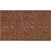Aqua Shield Boxwood Dark Brown 35 in. x 59 in. PET Polyester Door Mat by Bungalow Flooring