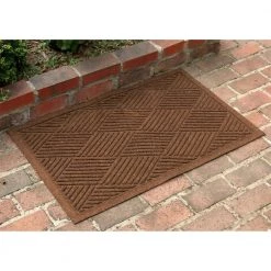 Aqua Shield Diamonds Dark Brown 23 in. x 35 in. PET Polyester Door Mat by Bungalow Flooring 21 Aqua Shield Diamonds Dark Brown 23 in. x 35 in. PET Polyester Door Mat by Bungalow Flooring -Bungalow Flooring Store dark brown bungalow flooring door mats 844520023 31 1000