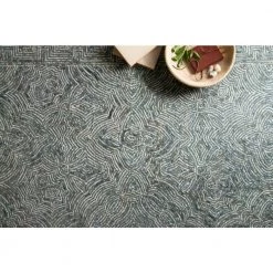 Ziva Denim 11 ft. 6 in. x 15 ft. Contemporary Wool Pile Area Rug by LOLOI II -Bungalow Flooring Store denim loloi ii area rugs zivazv 04de00b6f0 a0 1000