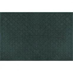 Aqua Shield Cordova Evergreen 45 in. x 70 in. PET Polyester Door Mat by Bungalow Flooring