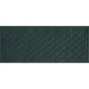 Aqua Shield Argyle Evergreen 22 in. x 60 in. Recycled Polyester/Rubber Indoor Outdoor Runner Rug by Bungalow Flooring