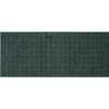 Aqua Shield Squares 35 in. x 116 in. PET Polyester Indoor Outdoor Runner Rug Mat Evergreen by Bungalow Flooring