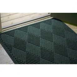 Aqua Shield Diamonds Evergreen 35 in. x 59 in. PET Polyester Door Mat by Bungalow Flooring 21 Aqua Shield Diamonds Evergreen 35 in. x 59 in. PET Polyester Door Mat by Bungalow Flooring -Bungalow Flooring Store evergreen bungalow flooring door mats 844590035 31 1000