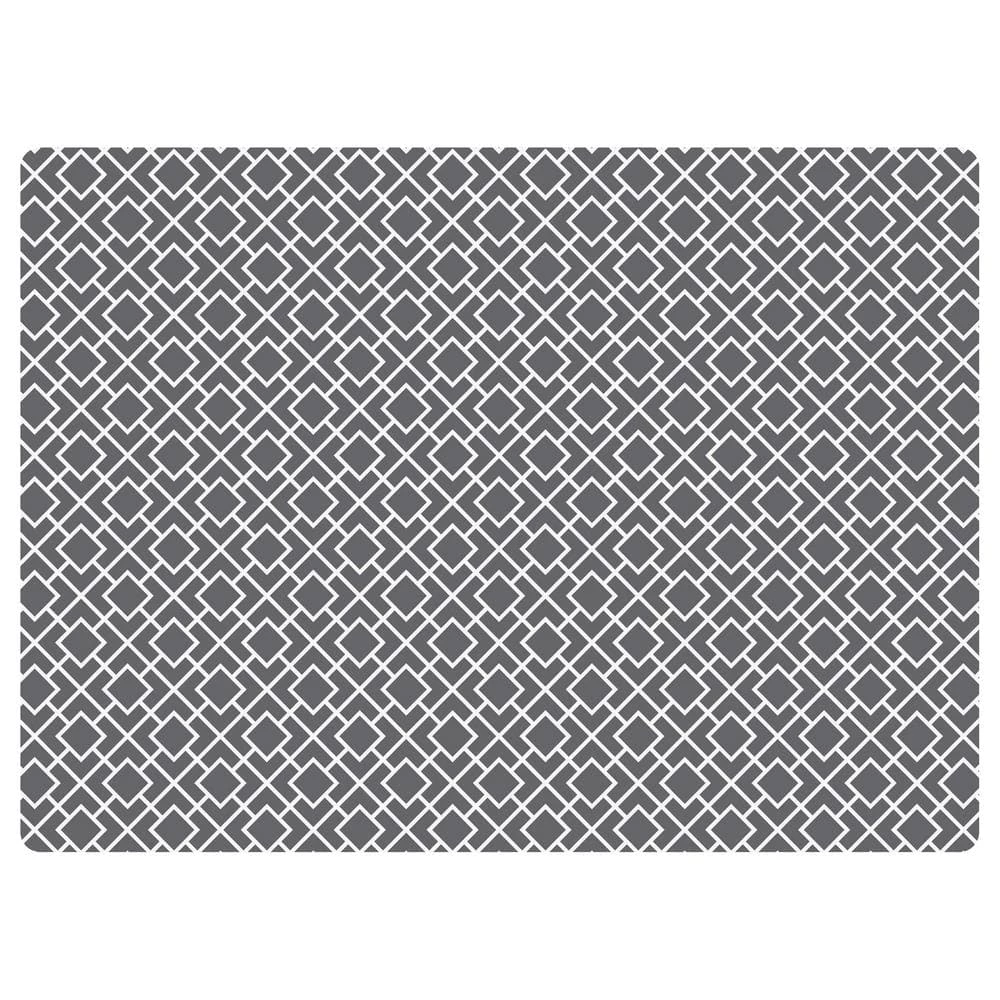 Tazekka 3 ft. x 4 ft. 9 to 5 Desk Chair Mat - Gray by Bungalow Flooring 2 Tazekka 3 ft. x 4 ft. 9 to 5 Desk Chair Mat - Gray by Bungalow Flooring - Image 2