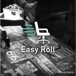 9 to 5 Stripe Gray 3 ft. x 4 ft. Home Office Desk Chair Mat by Bungalow Flooring 11 9 to 5 Stripe Gray 3 ft. x 4 ft. Home Office Desk Chair Mat by Bungalow Flooring -Bungalow Flooring Store gray bungalow flooring chair mats 2285710034 4f 1000