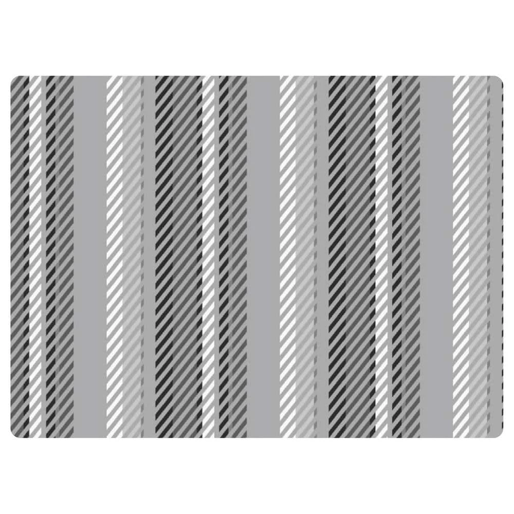 9 to 5 Stripe Gray 3 ft. x 4 ft. Home Office Desk Chair Mat by Bungalow Flooring 1 9 to 5 Stripe Gray 3 ft. x 4 ft. Home Office Desk Chair Mat by Bungalow Flooring