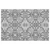 FlorArt 22 in. x 34 in. Cresent City Indoor Low Profile Decorative Kitchen Mat by Bungalow Flooring