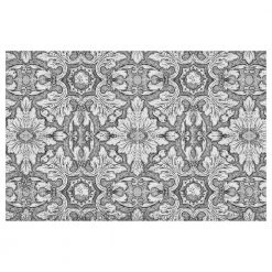 FlorArt 22 in. x 34 in. Cresent City Indoor Low Profile Decorative Kitchen Mat by Bungalow Flooring