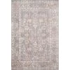 Skye Grey/Apricot 7 ft. 6 in. x 9 ft. 6 in. Traditional Polyester Pile Runner Rug by LOLOI II