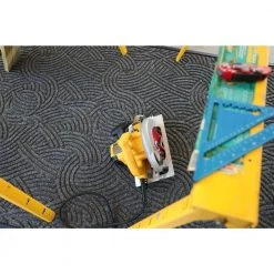 5 ft. W x 3 ft. L Grey Ash Polyester Rubber Garage Flooring Mat by Bungalow Flooring -Bungalow Flooring Store grey ash bungalow flooring garage floor mats 185730035 31 1000