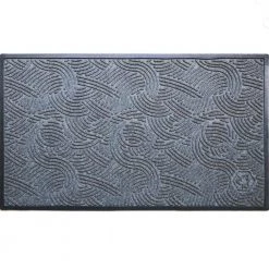 5 ft. W x 3 ft. L Grey Ash Polyester Rubber Garage Flooring Mat by Bungalow Flooring