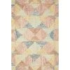 Spectrum Ivory/Multi 7 ft. 9 in. x 9 ft. 9 in. Contemporary Wool Pile Area Rug by LOLOI II