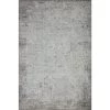 Drift Ivory/Silver 8 ft. 6 in. x 11 ft. 6 in. Contemporary 100% Polyester Pile Area Rug by LOLOI II