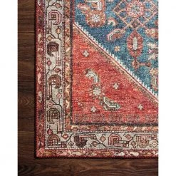 Layla Marine/Clay 1 ft. 6 in. x 1 ft. 6 in. Sample Traditional Polyester Area Rug by LOLOI II 8 Layla Marine/Clay 1 ft. 6 in. x 1 ft. 6 in. Sample Traditional Polyester Area Rug by LOLOI II -Bungalow Flooring Store marine clay loloi ii area rugs layllay 10nncg160s d4 1000