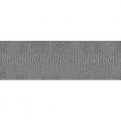 Aqua Shield Diamonds Medium Gray 3 ft. x 8 ft. PET Polyester Runner Rug by Bungalow Flooring