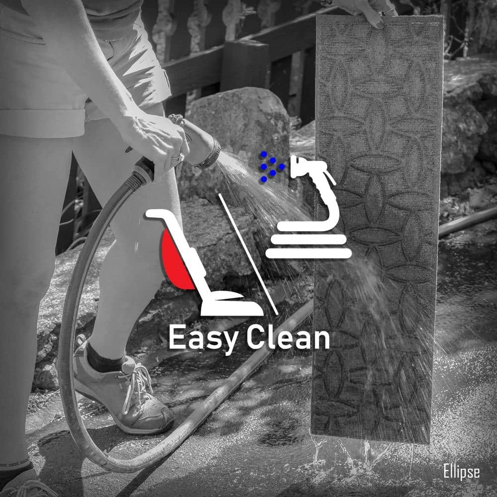 Aqua Shield Boxwood Medium Gray 8.5 in. x 30 in. Stair Tread Covers (Set of 4) by Bungalow Flooring 10 Aqua Shield Boxwood Medium Gray 8.5 in. x 30 in. Stair Tread Covers (Set of 4) by Bungalow Flooring - Image 10