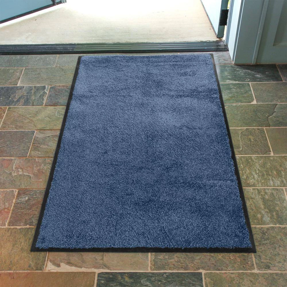 Dirt Stopper Supreme 36 in. x 48 in. Door Mat Midnight Grey by Bungalow Flooring 2 Dirt Stopper Supreme 36 in. x 48 in. Door Mat Midnight Grey by Bungalow Flooring - Image 2