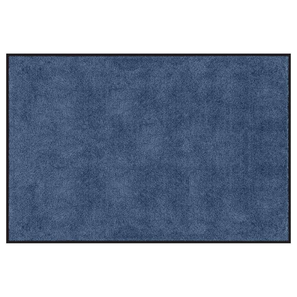 Dirt Stopper Supreme 48 in. x 72 in. Door Mat Midnight Grey by Bungalow Flooring 1 Dirt Stopper Supreme 48 in. x 72 in. Door Mat Midnight Grey by Bungalow Flooring