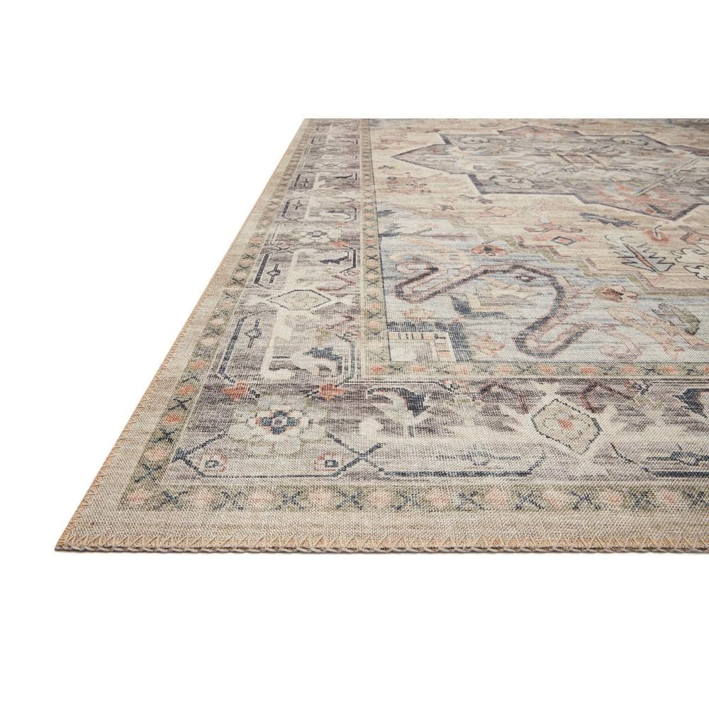 Hathaway Multi/Ivory 9 ft. x 12 ft. Traditional 100% Polyester Pile Area Rug by LOLOI II 2 Hathaway Multi/Ivory 9 ft. x 12 ft. Traditional 100% Polyester Pile Area Rug by LOLOI II - Image 2
