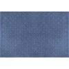 Aqua Shield Cordova Navy 34 in. x 52 in. PET Polyester Door Mat by Bungalow Flooring