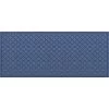 Aqua Shield Cordova Navy 35 in. x 85 in. PET Polyester Door Mat by Bungalow Flooring