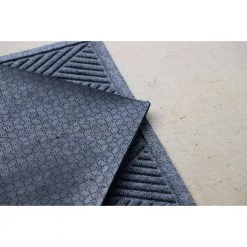Aqua Shield Diamonds Navy 35 in. x 59 in. PET Polyester Door Mat by Bungalow Flooring 15 Aqua Shield Diamonds Navy 35 in. x 59 in. PET Polyester Door Mat by Bungalow Flooring -Bungalow Flooring Store navy bungalow flooring door mats 844610035 66 1000