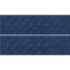Aqua Shield Cordova Navy 8.5 in. x 30 in. Stair Tread Covers (Set of 4) by Bungalow Flooring