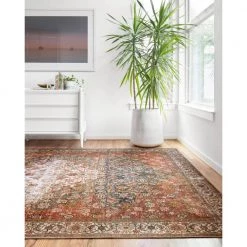 Layla Ocean/Multi 5 ft. x 7 ft. 6 in. Traditional 100% Polyester Area Rug by LOLOI II -Bungalow Flooring Store ocean multi loloi ii area rugs layllay 05ocml5076 31 1000