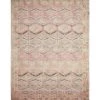 Layla Pink/Lagoon 1 ft. 6 in. x 1 ft. 6 in. Sample Traditional Polyester Area Rug by LOLOI II