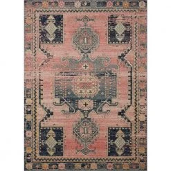 Jocelyn Rose/Rose 7 ft. 10 in. x 10 ft. Transitional 100% Polypropylene Pile Area Rug by LOLOI II