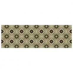 FlorArt 22 in. x 69 in. Lincoln Indoor Low Profile Decorative Kitchen Runner Mat by Bungalow Flooring