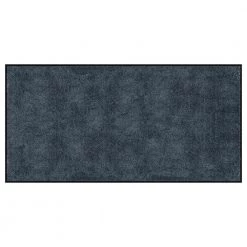 Dirt Stopper Supreme 3'x8' Floor Slate Grey Runner Rug by Bungalow Flooring