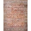 Layla Spice/Marine 1 ft. 6 in. x 1 ft. 6 in. Sample Traditional Polyester Area Rug by LOLOI II