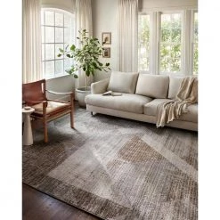 Austen Stone/Bark 11 ft. 2 in. x 15 ft. Contemporary Polyester/Polypropylene Area Rug by LOLOI II -Bungalow Flooring Store stone bark loloi ii area rugs austaus 04snbsb2f0 31 1000